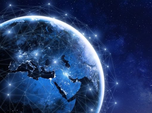 stock image of a globe
