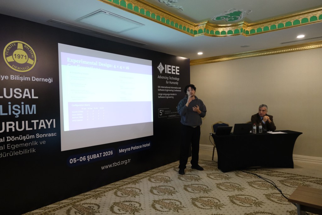 presentation at a conference